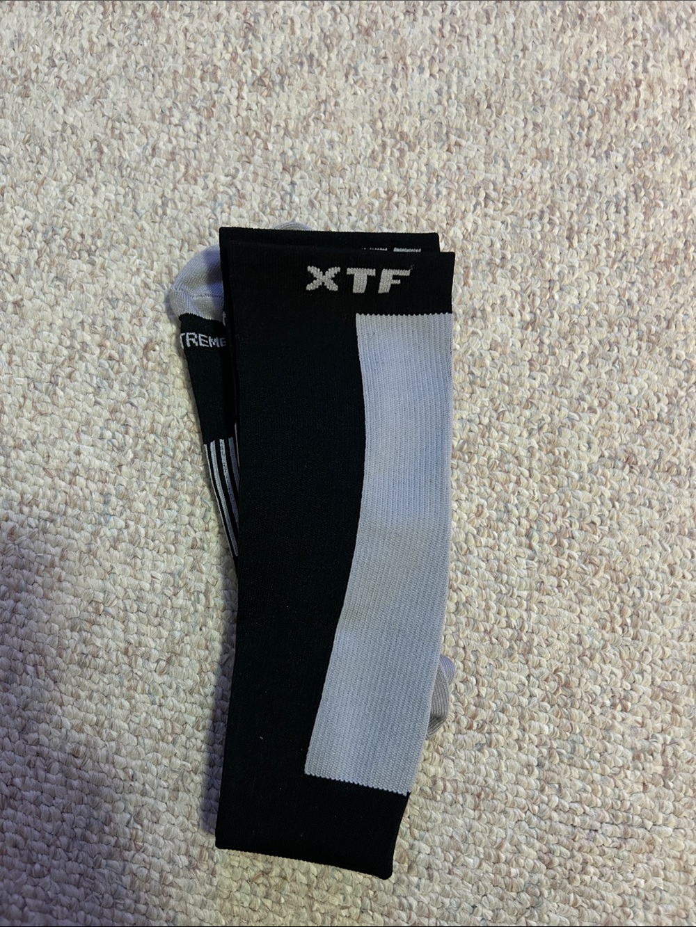 Flux Black & Gray Copper Anti-Fatigue Compression Sicks - Size 2XL NEW